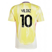 Juventus Kenan Yildiz #10 Vonkajší futbalový dres 2024-25 Krátky Rukáv